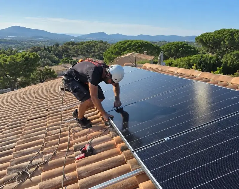 Installateur panneaux solaires La Roque-Alric — pose photovoltaïque sur toiture