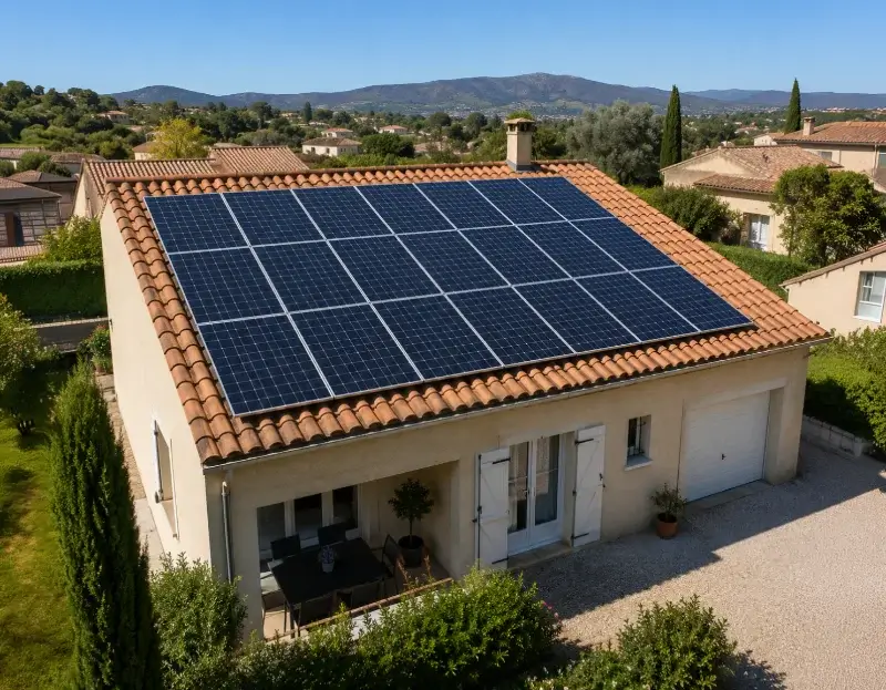 Prime à l'autoconsommation panneaux solaires La Roque-Alric — aide financière de l'État